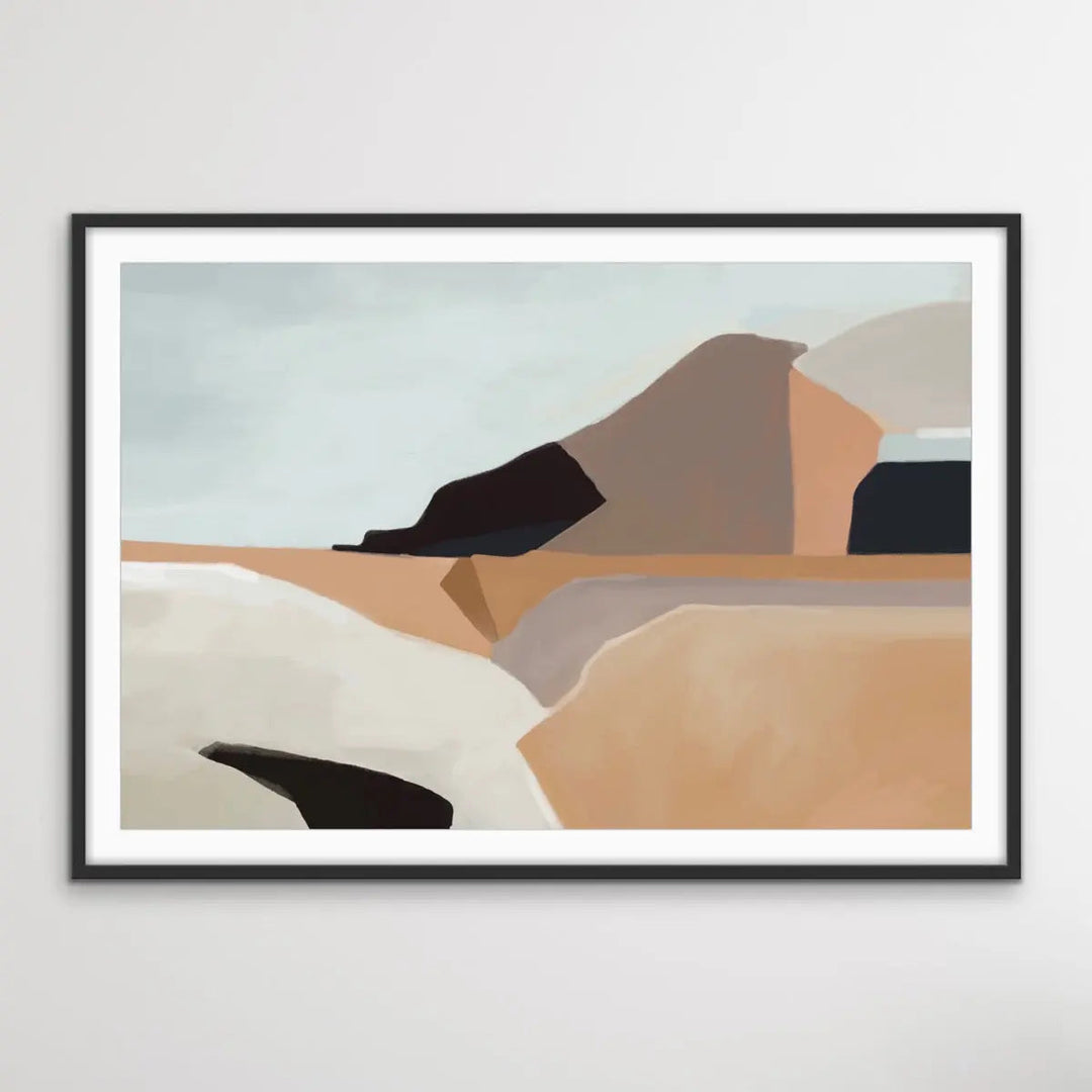 The Time Before Abstract print - I Heart Wall Art
