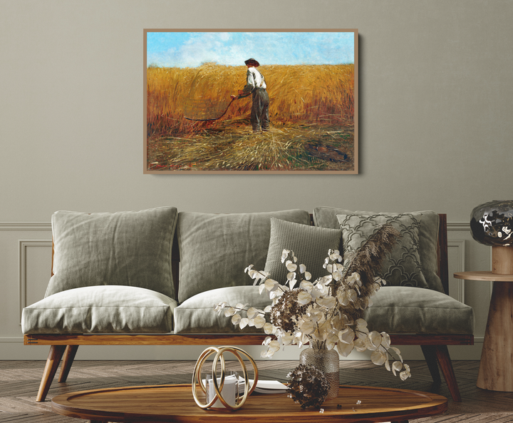 The Veteran by Winslow Homer - Americana Coastal Hamptons Art Print