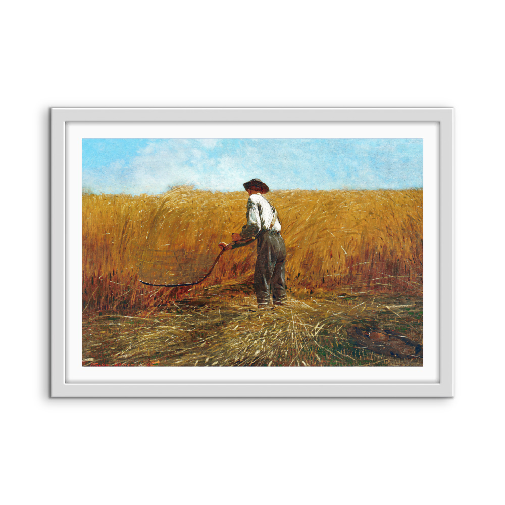 The Veteran by Winslow Homer - Americana Coastal Hamptons Art Print