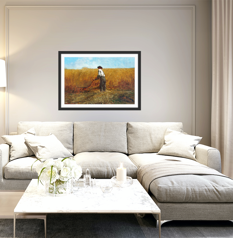The Veteran by Winslow Homer - Americana Coastal Hamptons Art Print