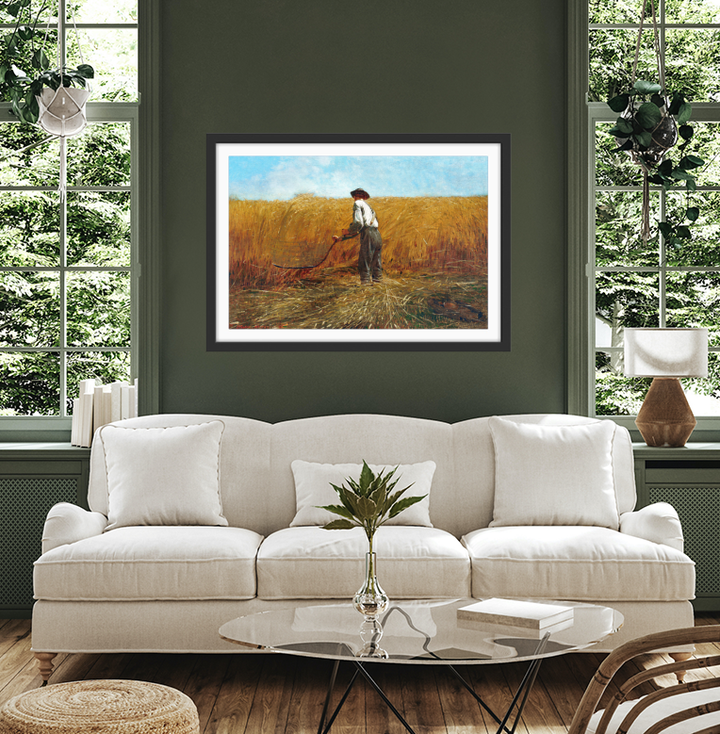 The Veteran by Winslow Homer - Americana Coastal Hamptons Art Print