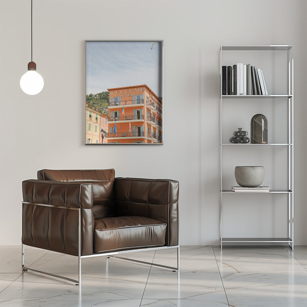 The Welcome Hotel - Stretched Canvas, Poster or Fine Art Print I Heart Wall Art