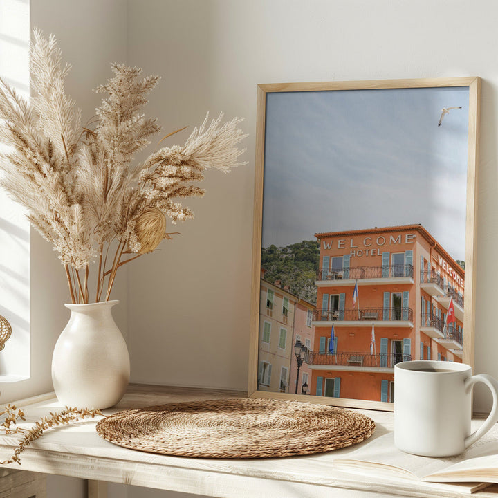 The Welcome Hotel - Stretched Canvas, Poster or Fine Art Print I Heart Wall Art