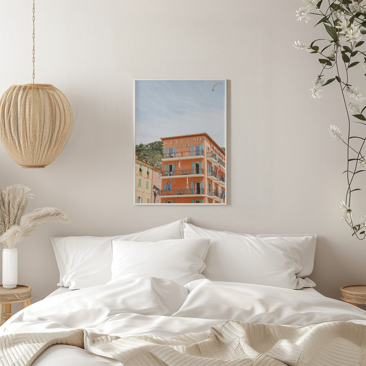 The Welcome Hotel - Stretched Canvas, Poster or Fine Art Print I Heart Wall Art
