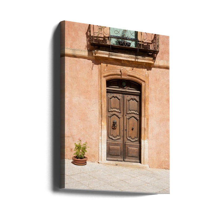 The Wooden Door - Stretched Canvas, Poster or Fine Art Print I Heart Wall Art