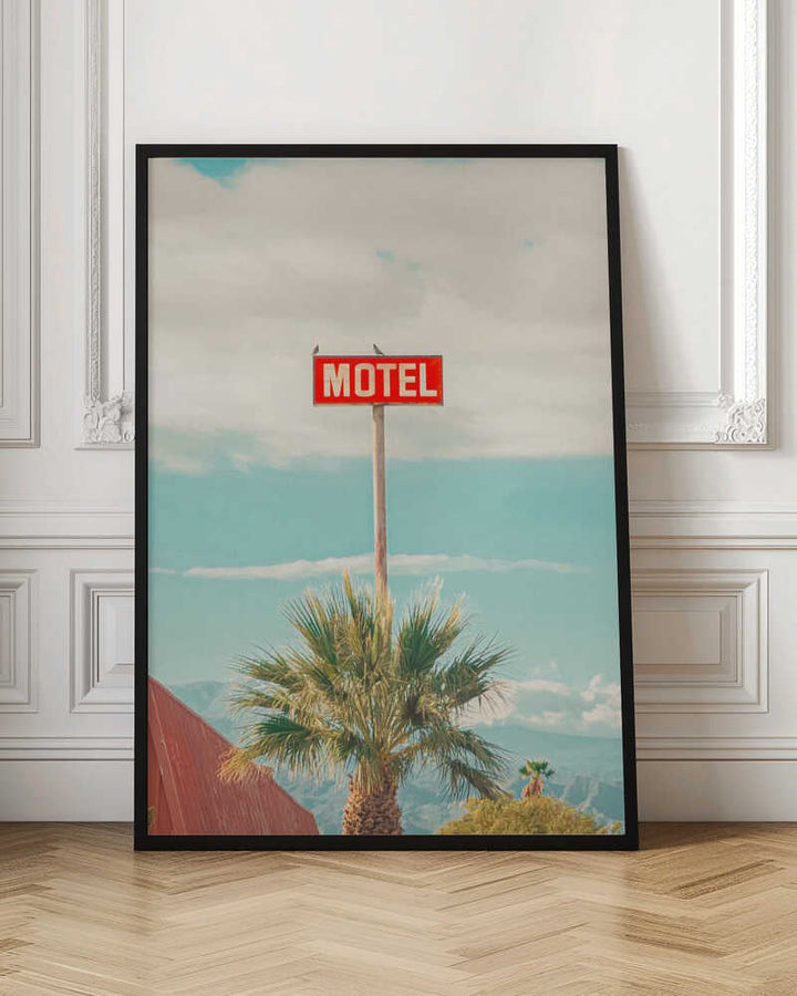This Motel is for the Birds - Stretched Canvas, Poster or Fine Art Print - I Heart Wall Art - Poster Print, Canvas Print or Framed Art Print
