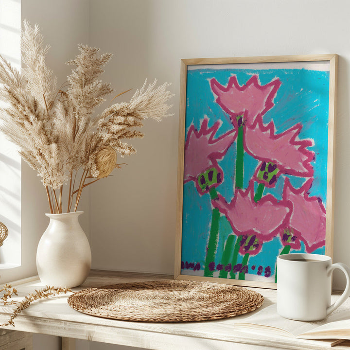 Thistle - Stretched Canvas, Poster or Fine Art Print I Heart Wall Art