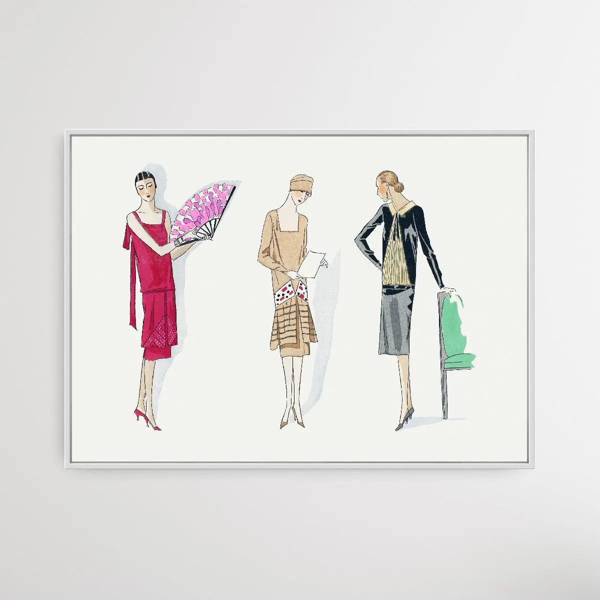 Three dresses (1926) by Bernard, Anna and Martial et Armand - I Heart Wall Art