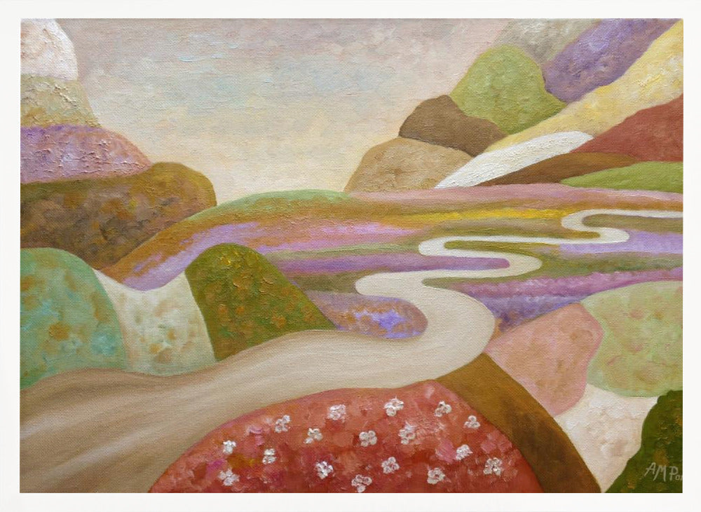 Through the Lull Fields - Stretched Canvas, Poster or Fine Art Print I Heart Wall Art