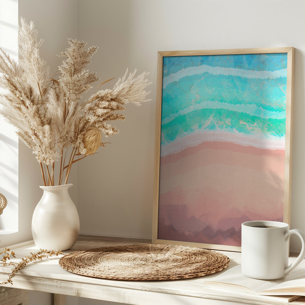 Tide of the sea - Stretched Canvas, Poster or Fine Art Print I Heart Wall Art
