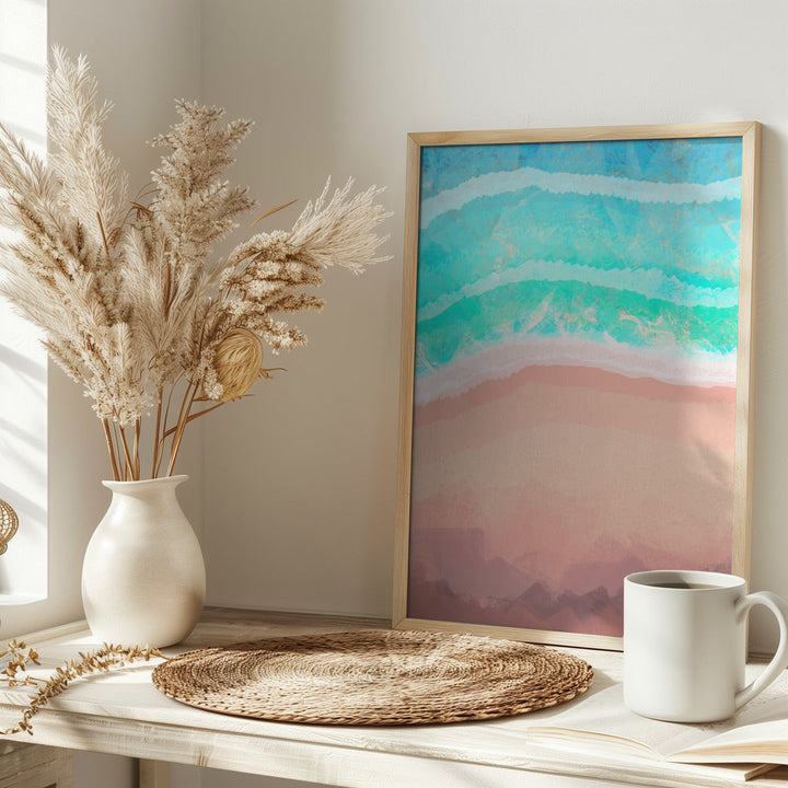 Tide of the sea - Stretched Canvas, Poster or Fine Art Print I Heart Wall Art