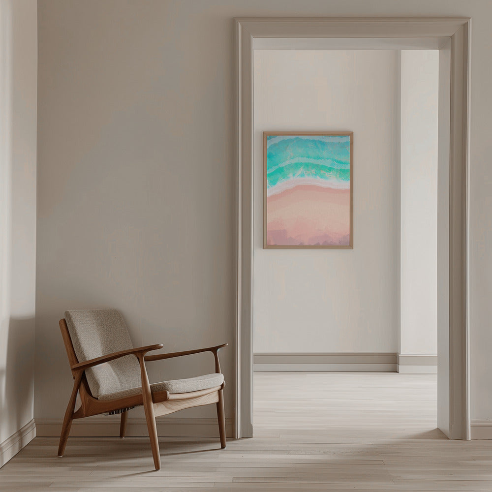 Tide of the sea - Stretched Canvas, Poster or Fine Art Print I Heart Wall Art