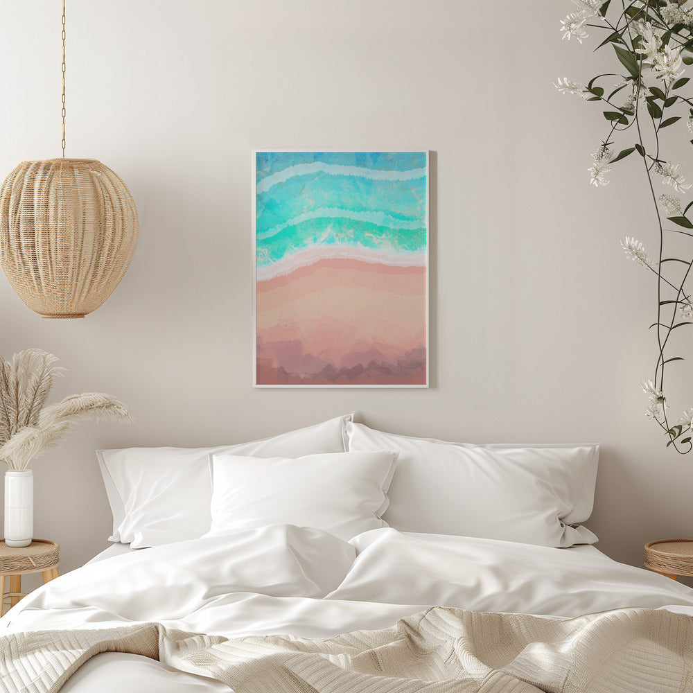 Tide of the sea - Stretched Canvas, Poster or Fine Art Print I Heart Wall Art
