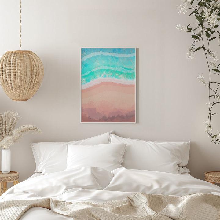 Tide of the sea - Stretched Canvas, Poster or Fine Art Print I Heart Wall Art