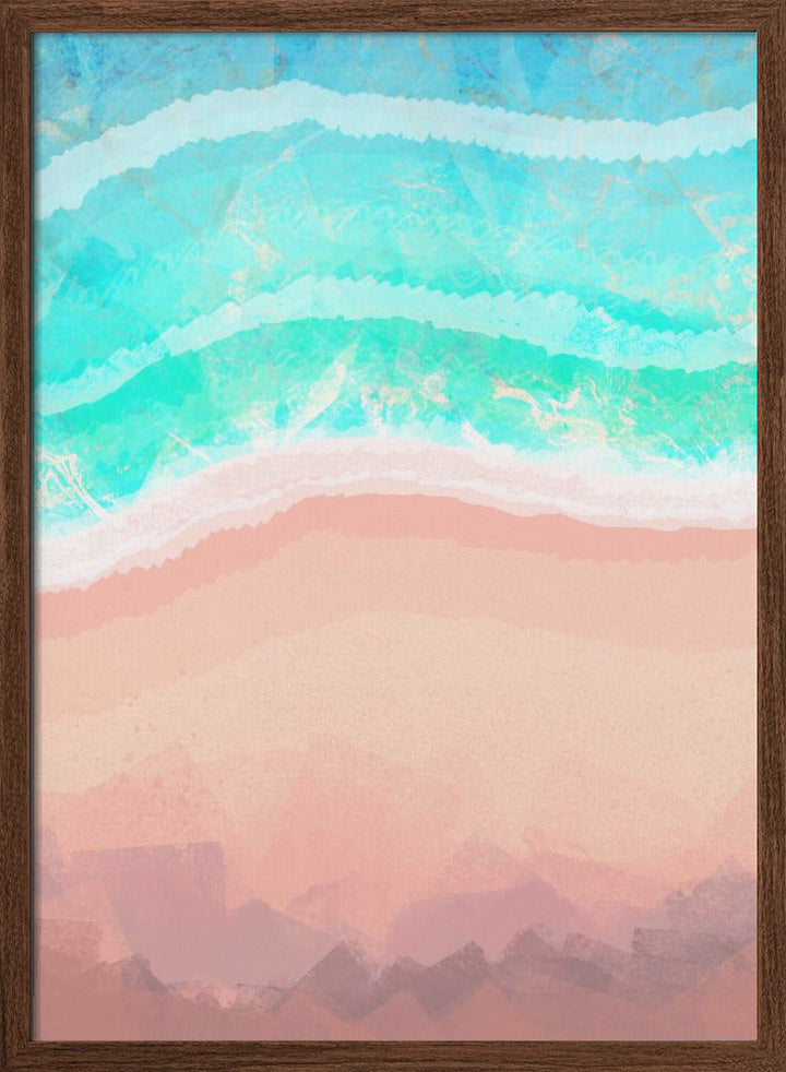 Tide of the sea - Stretched Canvas, Poster or Fine Art Print I Heart Wall Art