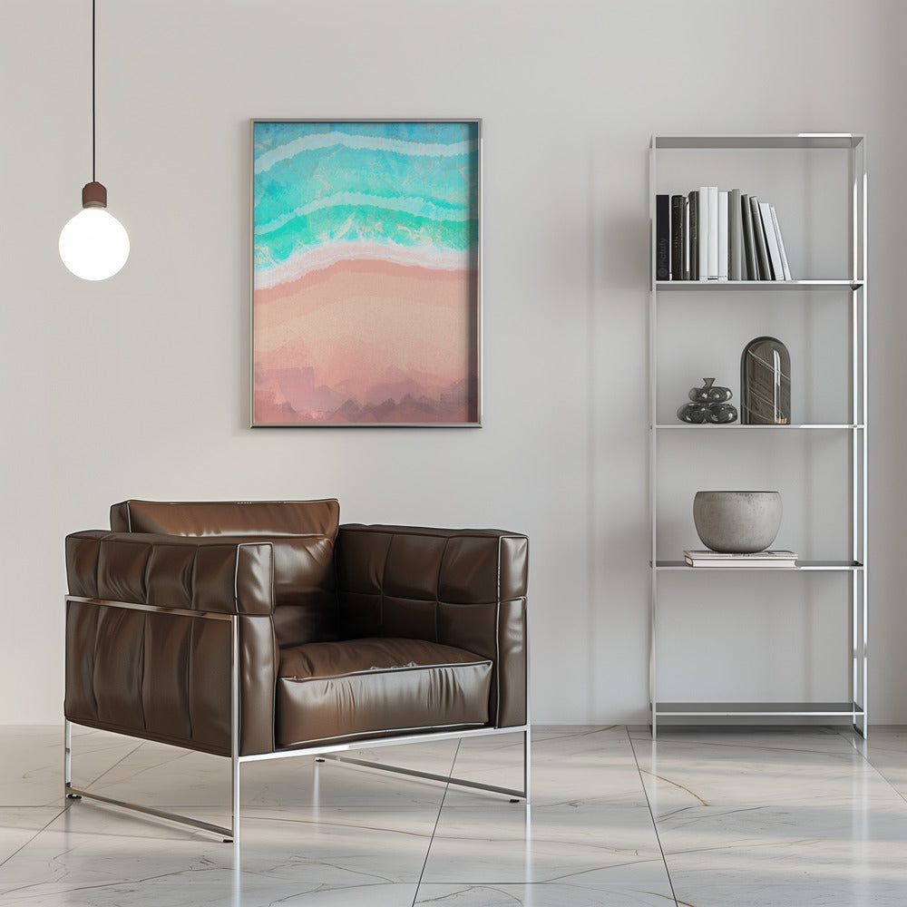 Tide of the sea - Stretched Canvas, Poster or Fine Art Print I Heart Wall Art