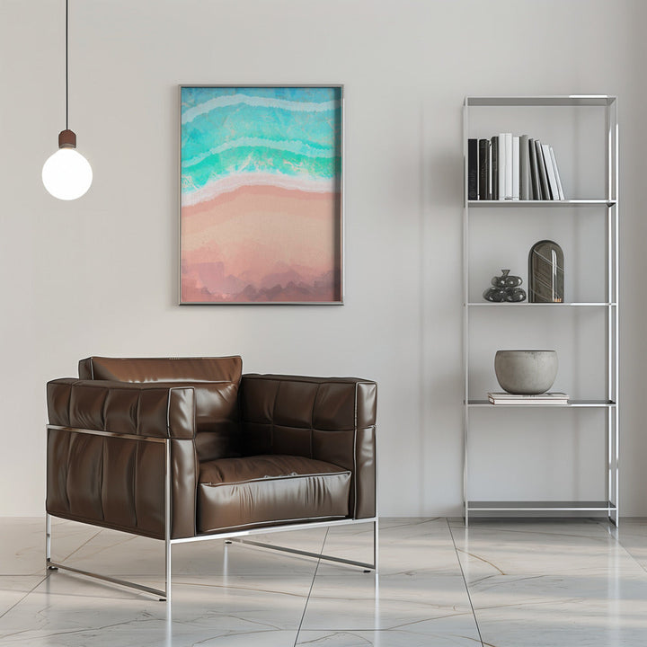 Tide of the sea - Stretched Canvas, Poster or Fine Art Print I Heart Wall Art