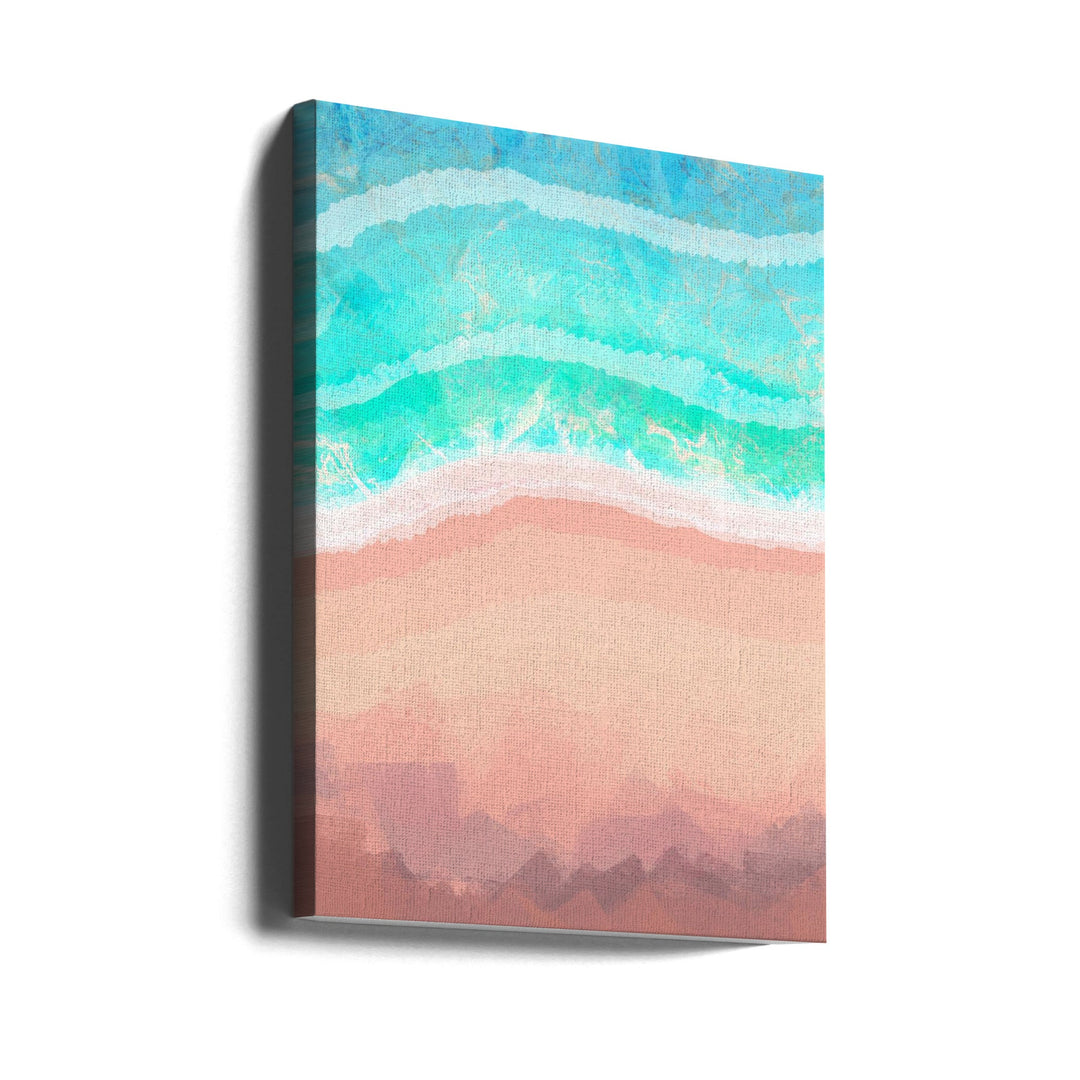 Tide of the sea - Stretched Canvas, Poster or Fine Art Print I Heart Wall Art