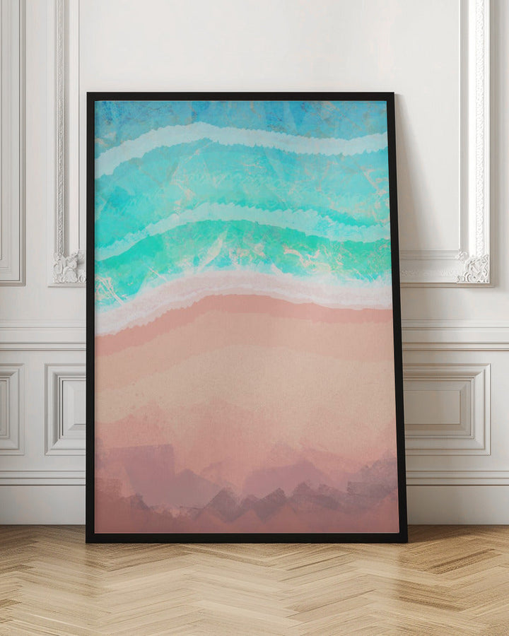 Tide of the sea - Stretched Canvas, Poster or Fine Art Print I Heart Wall Art