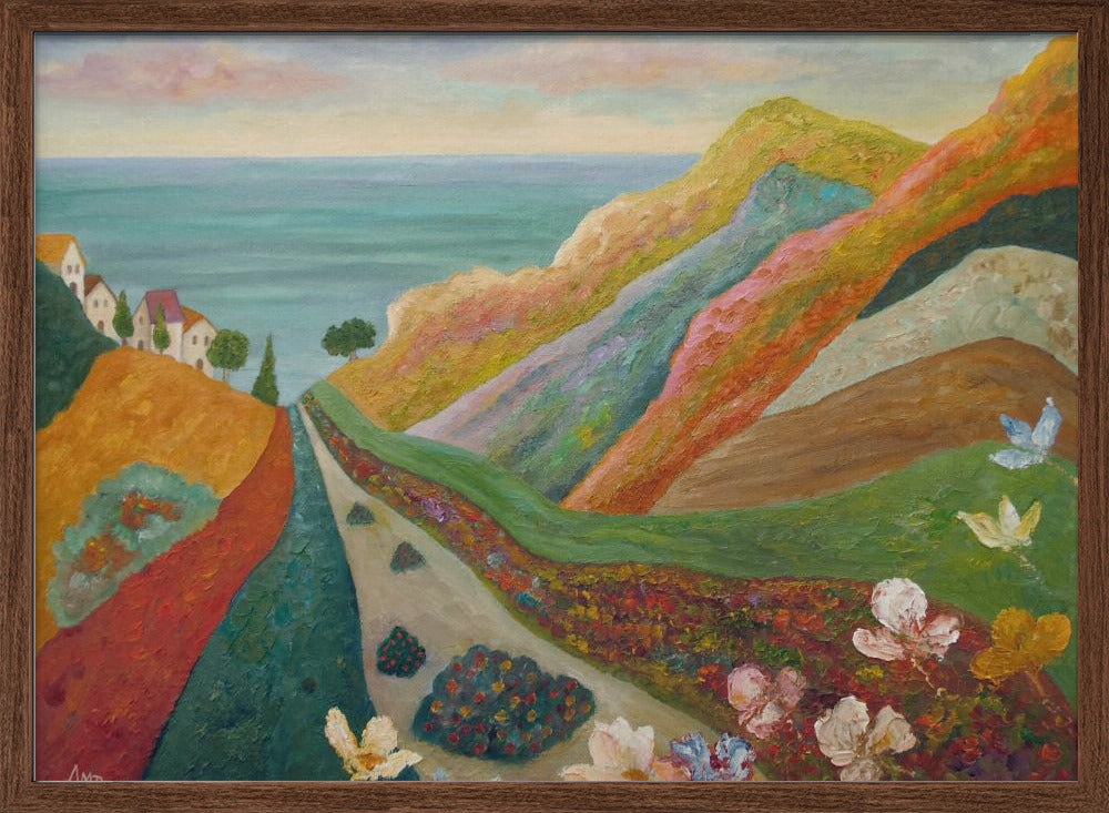 Tides of Bloom - Stretched Canvas, Poster or Fine Art Print I Heart Wall Art