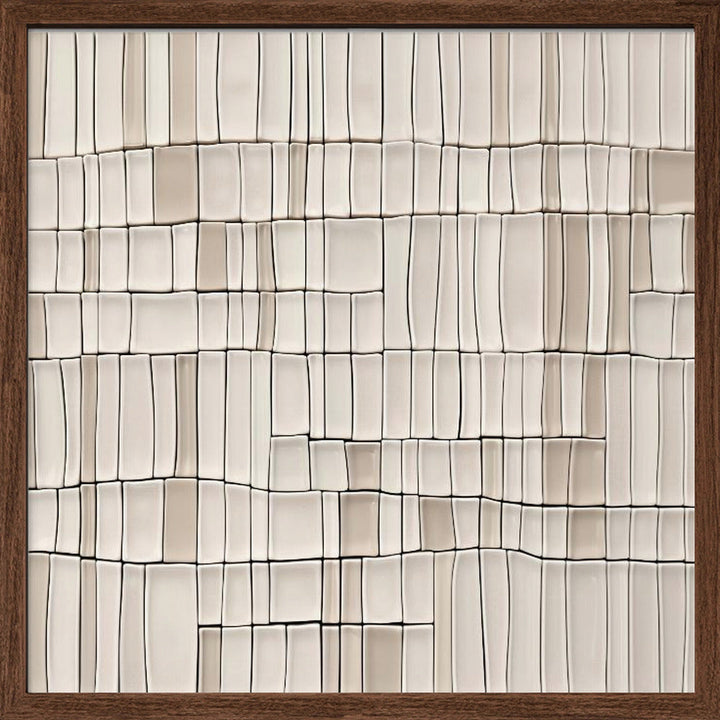 Tiles nº2 - Square Stretched Canvas, Poster or Fine Art Print I Heart Wall Art