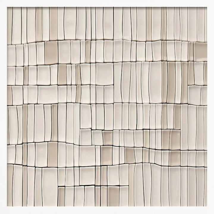 Tiles nº2 - Square Stretched Canvas, Poster or Fine Art Print I Heart Wall Art