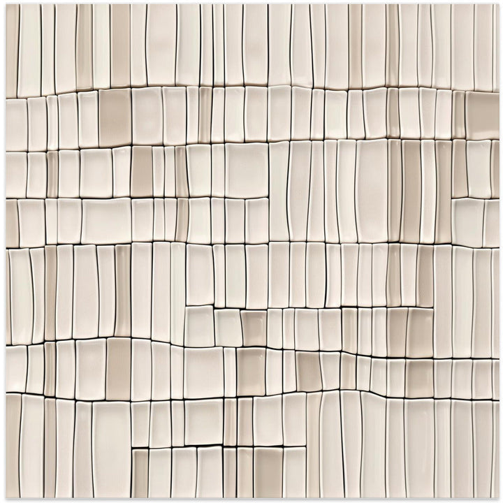 Tiles nº2 - Square Stretched Canvas, Poster or Fine Art Print I Heart Wall Art