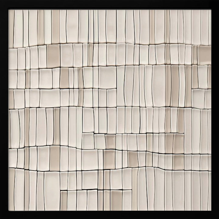 Tiles nº2 - Square Stretched Canvas, Poster or Fine Art Print I Heart Wall Art