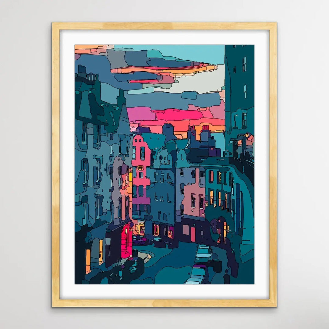 To The Grassmarket - I Heart Wall Art