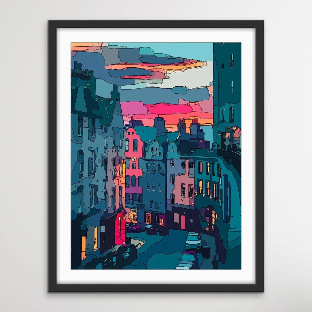 To The Grassmarket - I Heart Wall Art