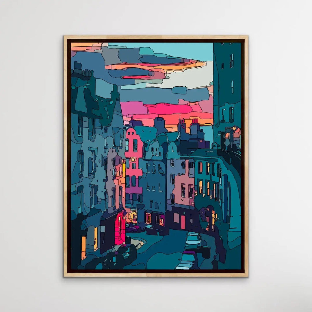 To The Grassmarket - I Heart Wall Art