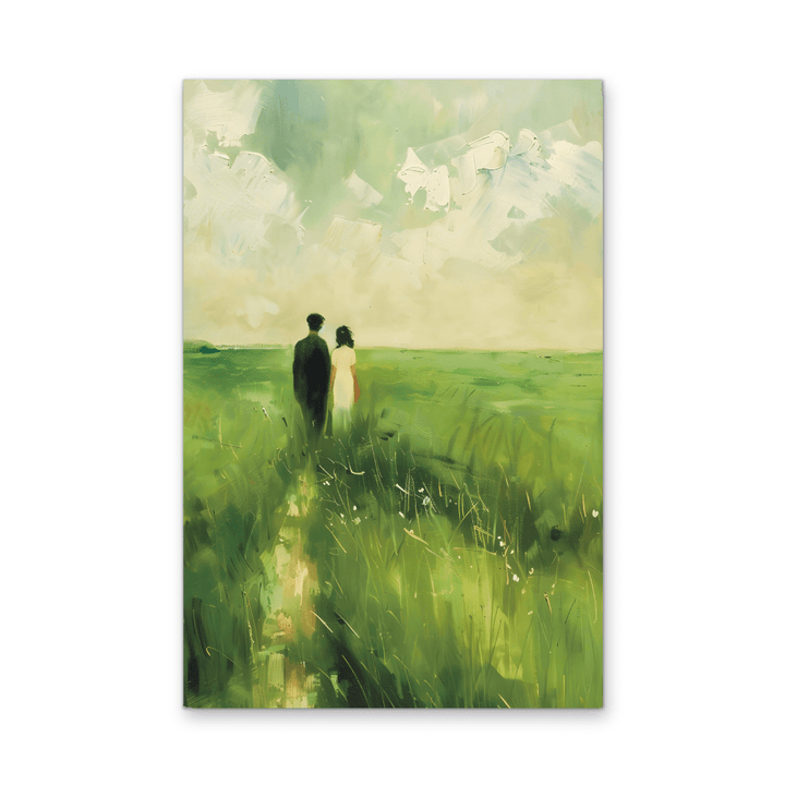 Together At Last - Countryside Love, Stretched Canvas or Wall Art Print - I Heart Wall Art - Poster Print, Canvas Print or Framed Art Print