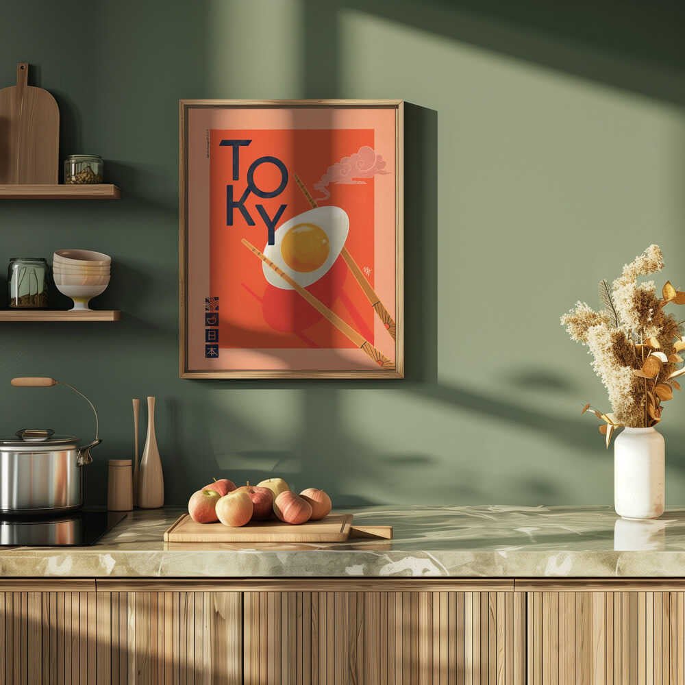Tokyo - Stretched Canvas, Poster or Fine Art Print - I Heart Wall Art - Poster Print, Canvas Print or Framed Art Print
