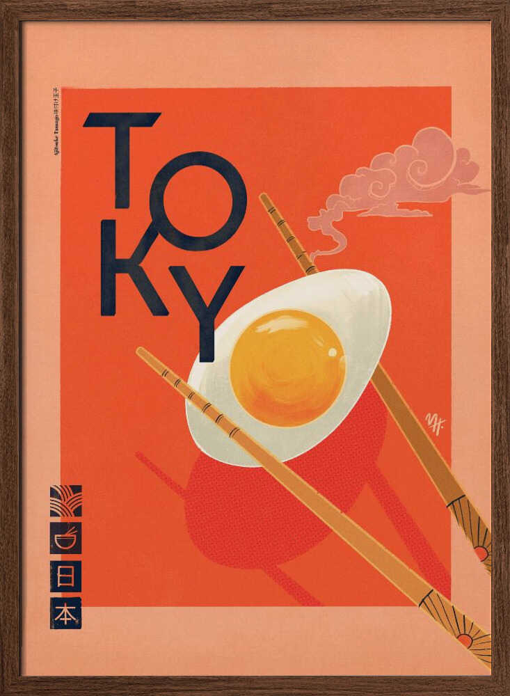 Tokyo - Stretched Canvas, Poster or Fine Art Print - I Heart Wall Art - Poster Print, Canvas Print or Framed Art Print