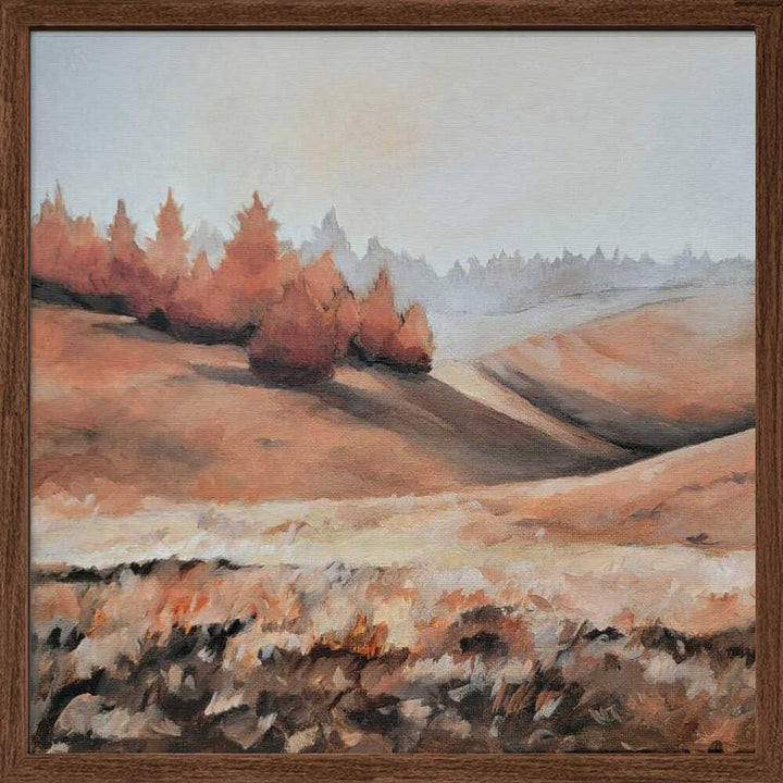 Tonal Fall - Square Stretched Canvas, Poster or Fine Art Print - I Heart Wall Art - Poster Print, Canvas Print or Framed Art Print