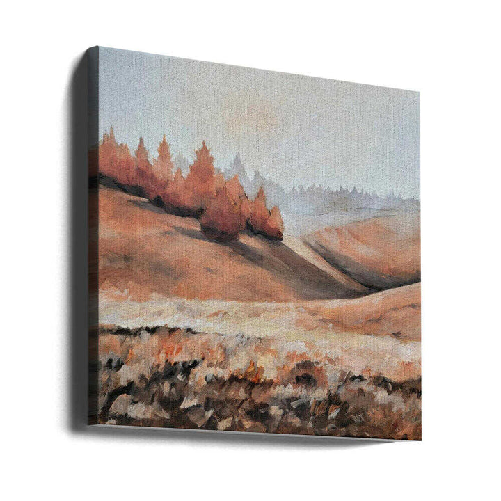 Tonal Fall - Square Stretched Canvas, Poster or Fine Art Print - I Heart Wall Art - Poster Print, Canvas Print or Framed Art Print