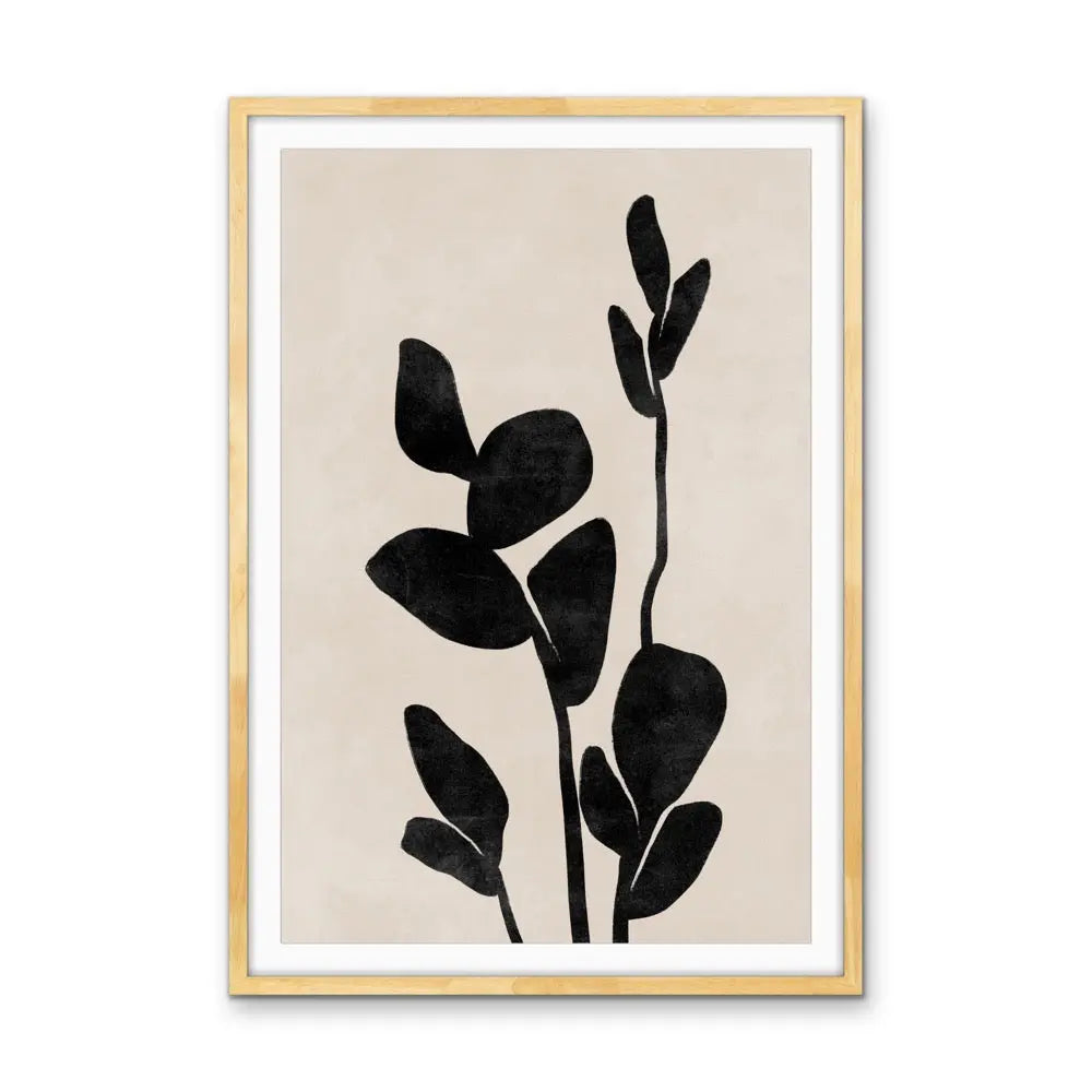 Toward The Light-  Black and White Contemporary Geometric Shape Artwork Collection - Ola Collection - I Heart Wall Art