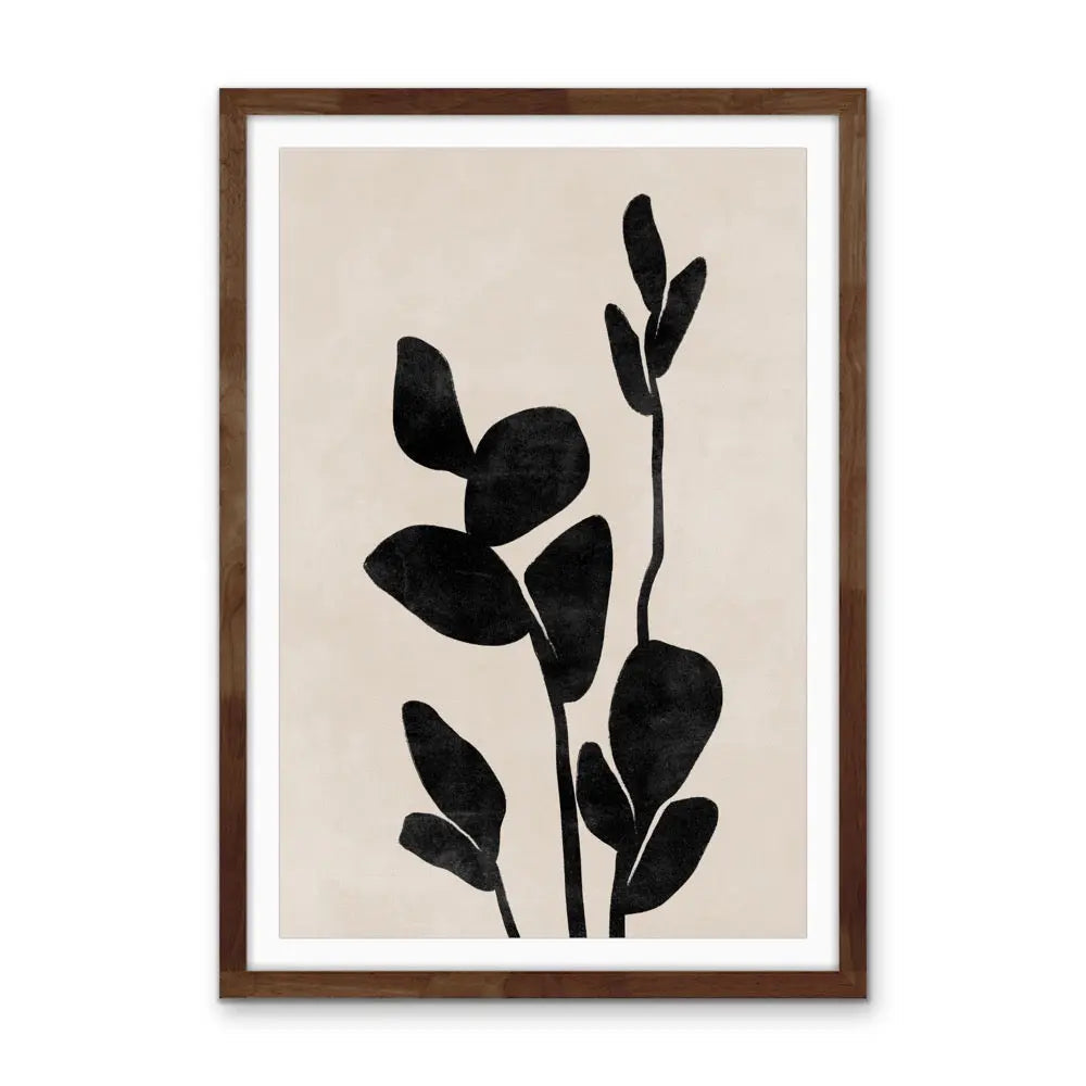 Toward The Light-  Black and White Contemporary Geometric Shape Artwork Collection - Ola Collection - I Heart Wall Art
