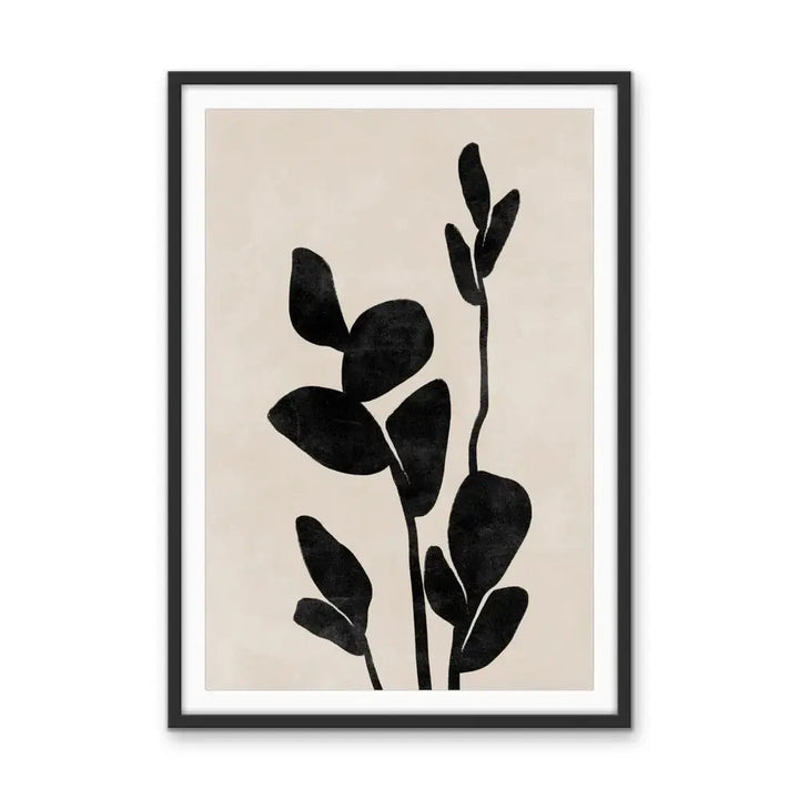 Toward The Light-  Black and White Contemporary Geometric Shape Artwork Collection - Ola Collection - I Heart Wall Art