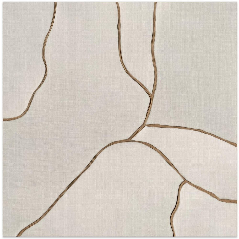 Trace I - Square Stretched Canvas, Poster or Fine Art Print - I Heart Wall Art - Poster Print, Canvas Print or Framed Art Print