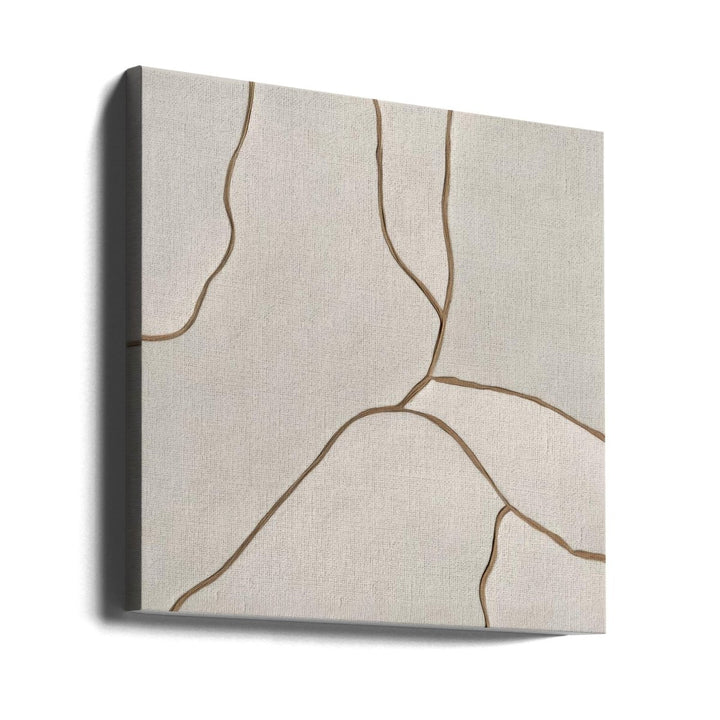 Trace I - Square Stretched Canvas, Poster or Fine Art Print - I Heart Wall Art - Poster Print, Canvas Print or Framed Art Print