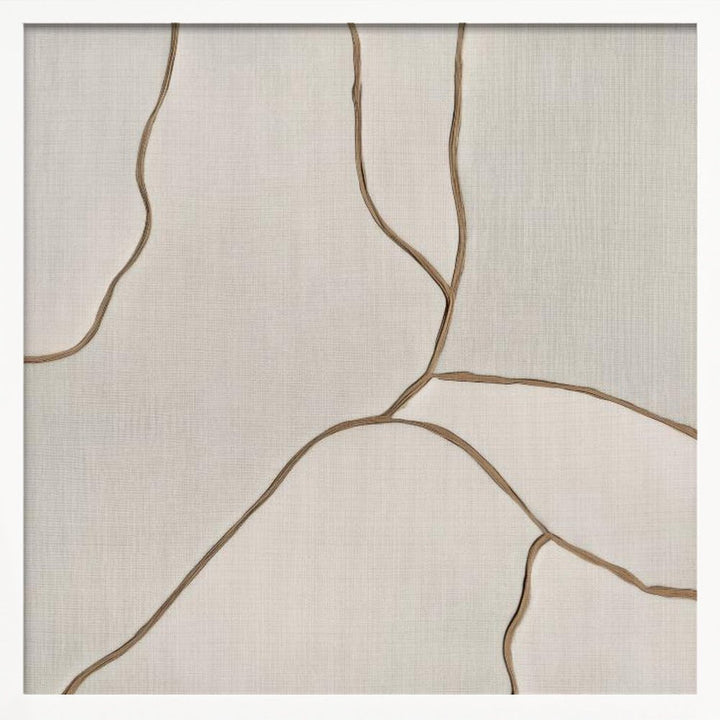 Trace I - Square Stretched Canvas, Poster or Fine Art Print - I Heart Wall Art - Poster Print, Canvas Print or Framed Art Print