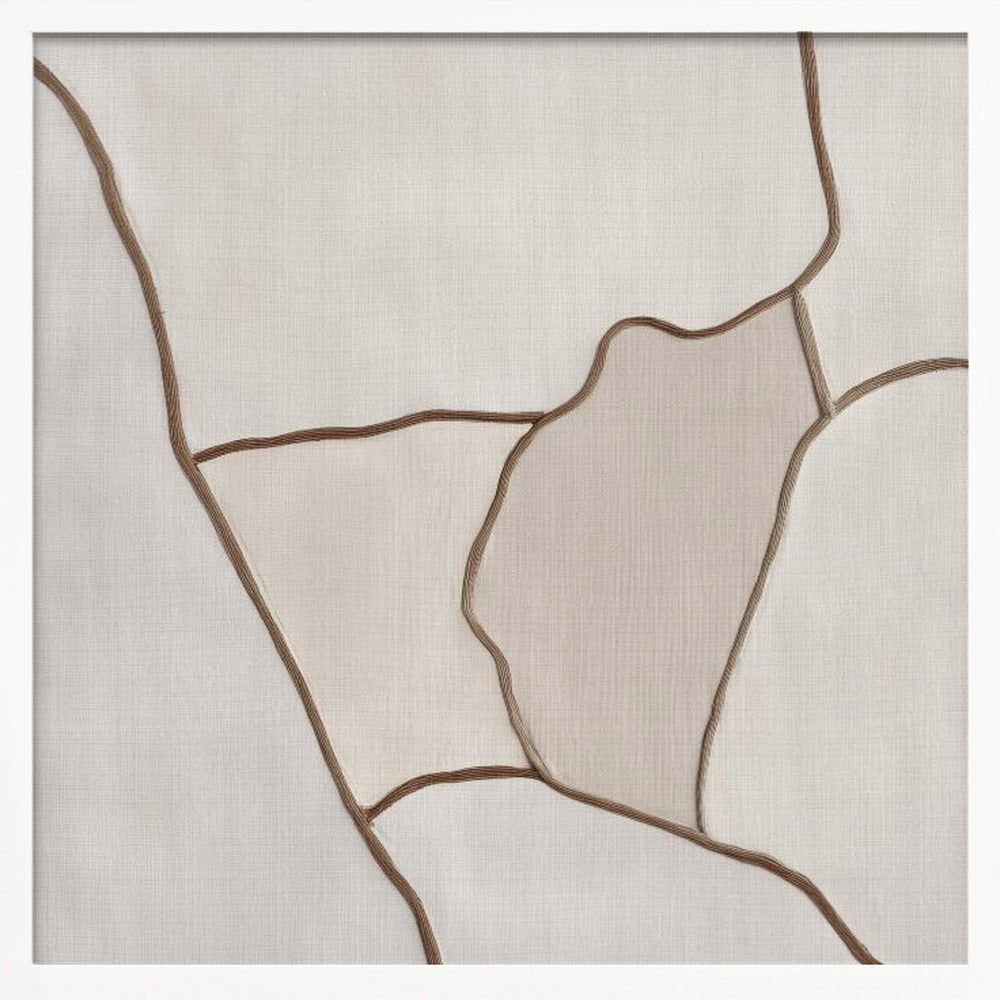 Trace II - Square Stretched Canvas, Poster or Fine Art Print - I Heart Wall Art - Poster Print, Canvas Print or Framed Art Print