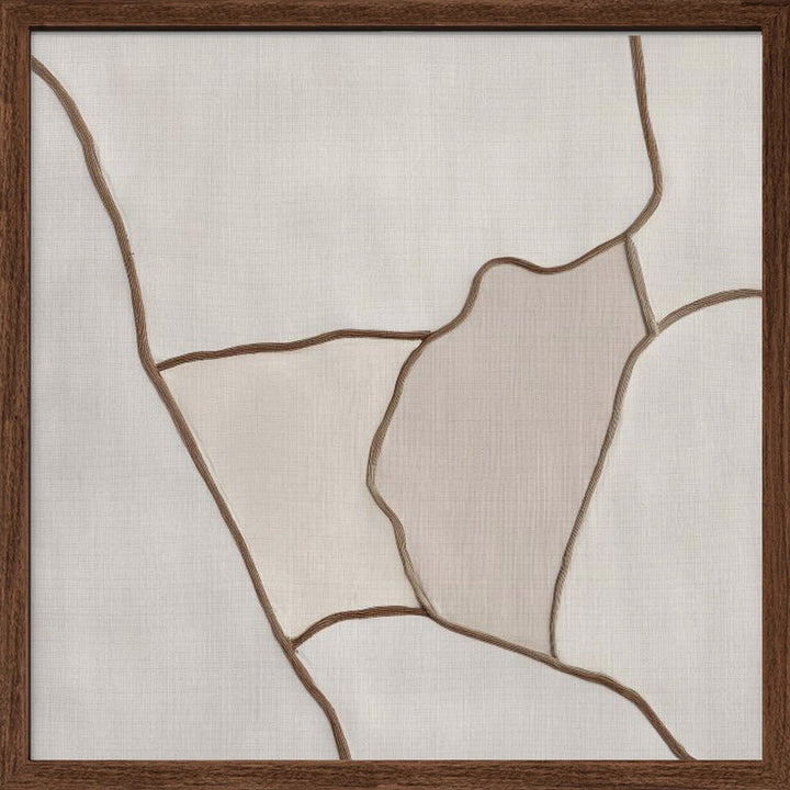 Trace II - Square Stretched Canvas, Poster or Fine Art Print - I Heart Wall Art - Poster Print, Canvas Print or Framed Art Print