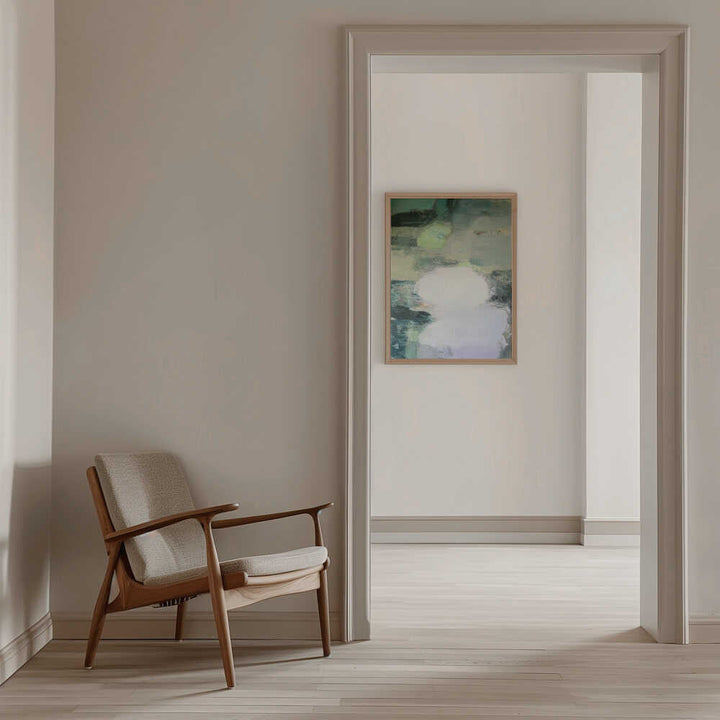 Tranquil Abstract Landscape - Stretched Canvas Poster or Fine Art Print