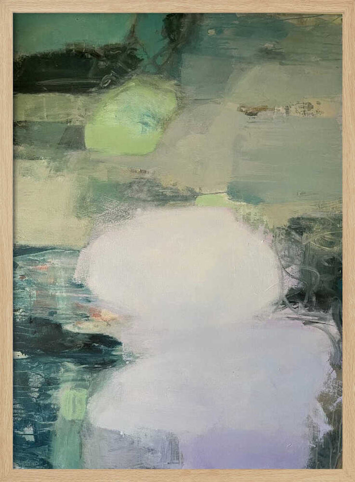 Tranquil Abstract Landscape - Stretched Canvas Poster or Fine Art Print