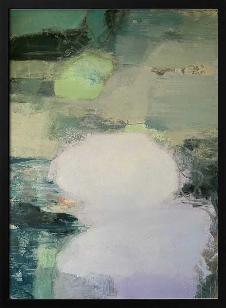 Tranquil Abstract Landscape - Stretched Canvas Poster or Fine Art Print
