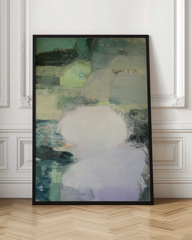 Tranquil Abstract Landscape - Stretched Canvas Poster or Fine Art Print