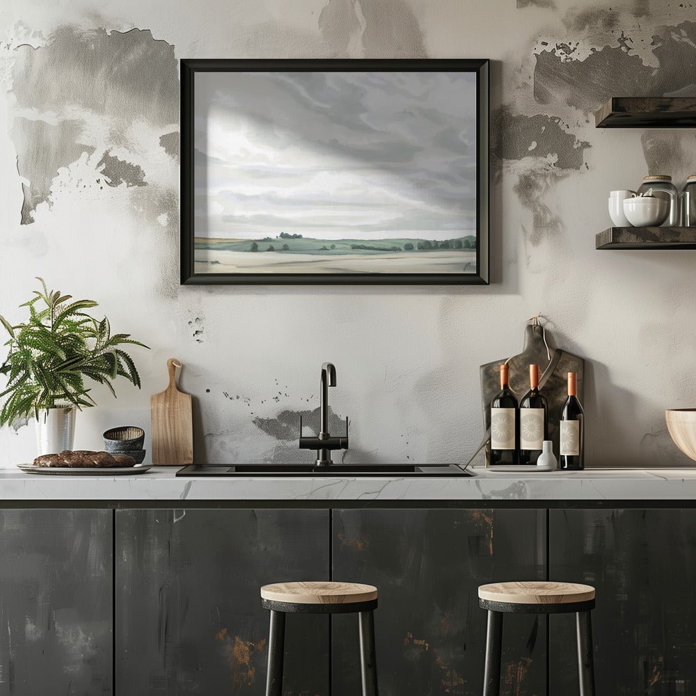 Tranquil Horizons - Stretched Canvas, Poster or Fine Art Print - I Heart Wall Art - Poster Print, Canvas Print or Framed Art Print