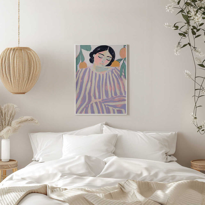 Tranquil Stripes - Stretched Canvas, Poster or Fine Art Print - I Heart Wall Art - Poster Print, Canvas Print or Framed Art Print